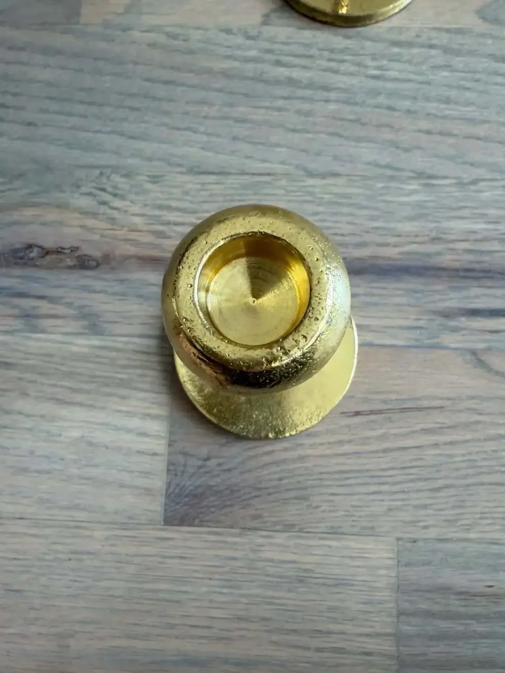 Aaron Probyn + West Elm Polished Brass Medium Taper Candle Holder